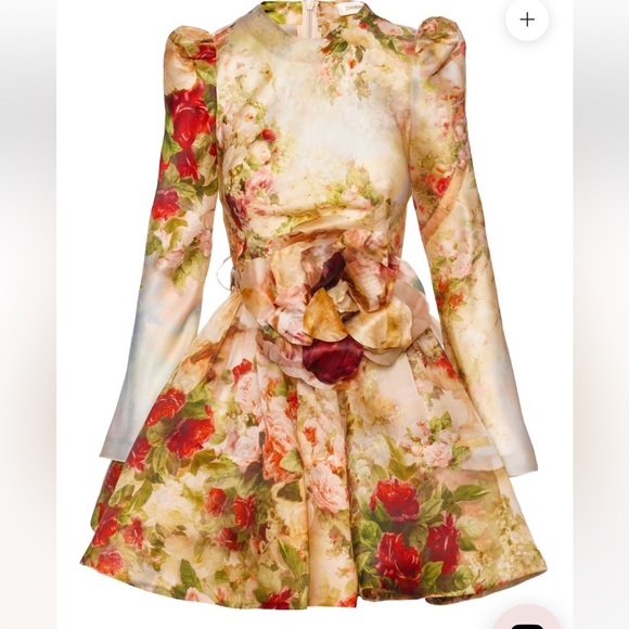 Zimmermann Dresses & Skirts - Zimmermann RUNWAY collection floral silk crepe dress 1